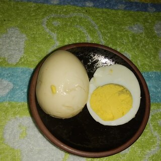 煮玉子（固ゆで）